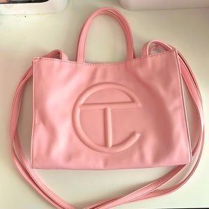 Medium Bubblegum Telfar bag